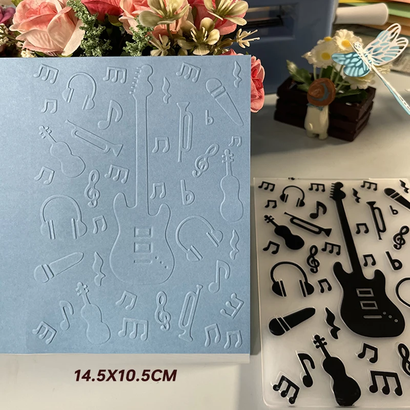Plastic Embossing Folder 6 paper embossing tool