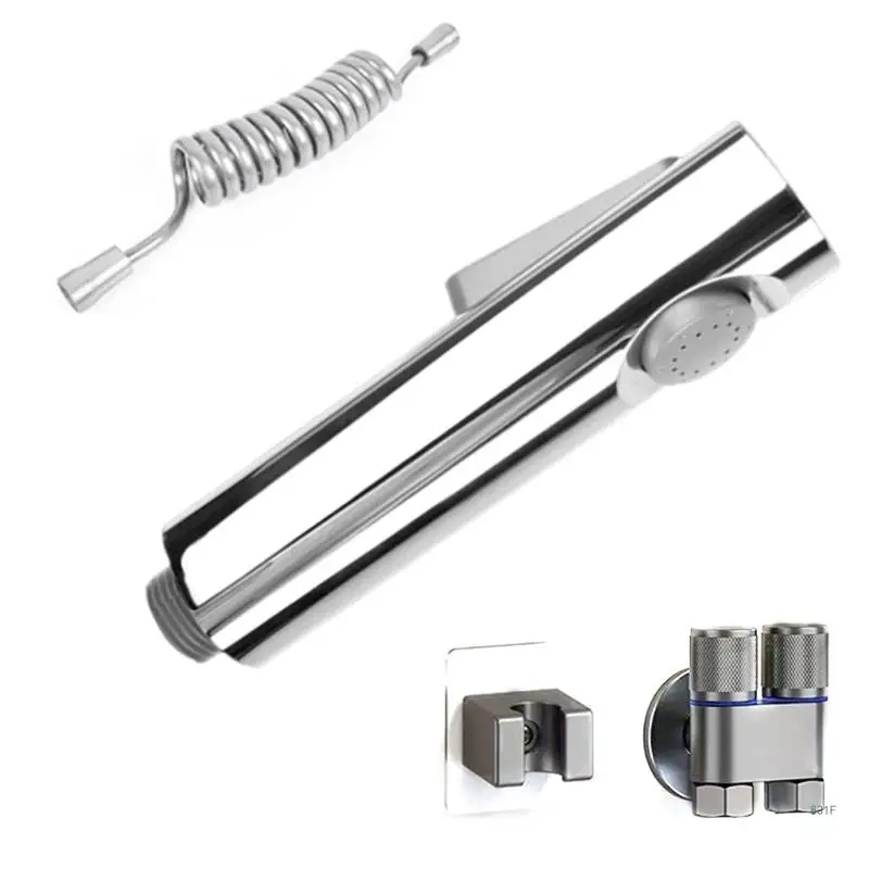 

Ручной опрыскиватель для биде, набор опрыскивателей для подгузников для ванной, туалет, душевая насадка, прочный