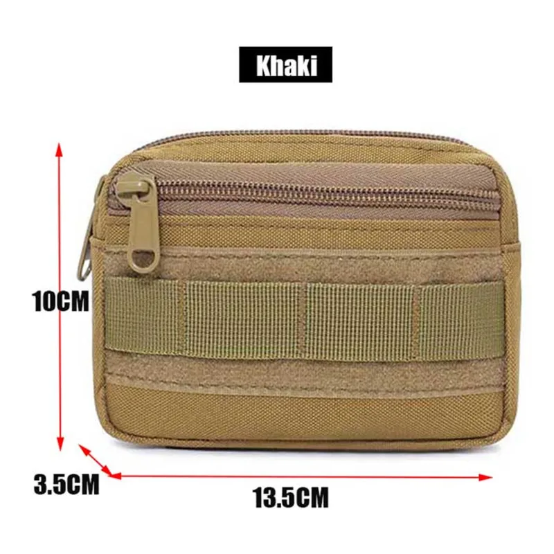 Dual-Layer Tactical Waist Pack - Men's Utility Hip Bag