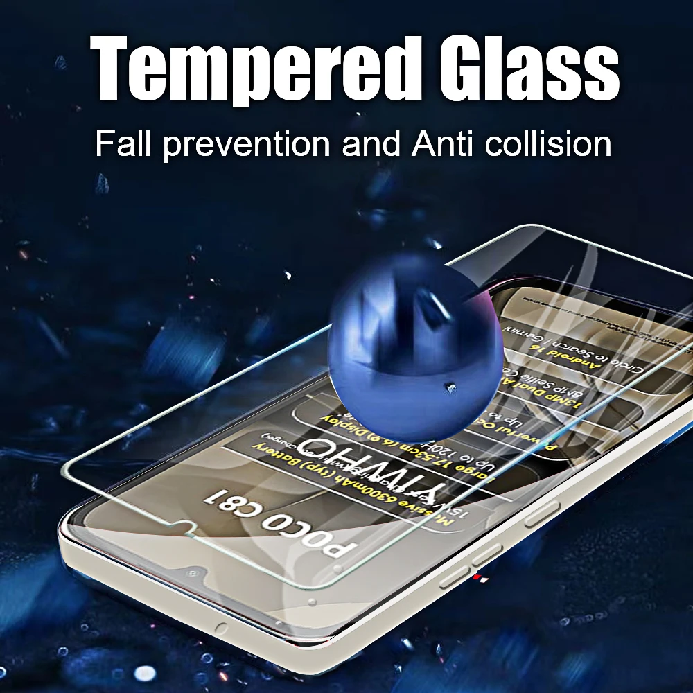 4-Pack Tempered Glass Screen Protectors - Durable Front Cover Protection