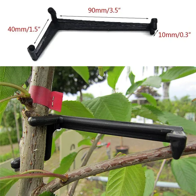 100Db Gyümölcsfa Ágak Tartó Gyümölcsök Ág Szóró Fa Támogatása Támogatja A Bonsai Szerszámokat Az Udvarra - Image 2