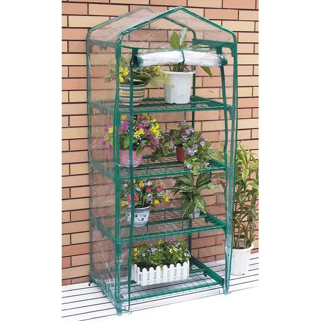 Transparent  Garden Warmer Cover PVC Flower and Plant Insulated Warming Shed Greenhouse Warming Sunroom  Rainproof Cover 4