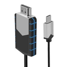 

Type-C To HDMI-Compatible Cable 4K Full HD Instant Projection Connect Cell Phone To TV/GPS Navigation TV Stick