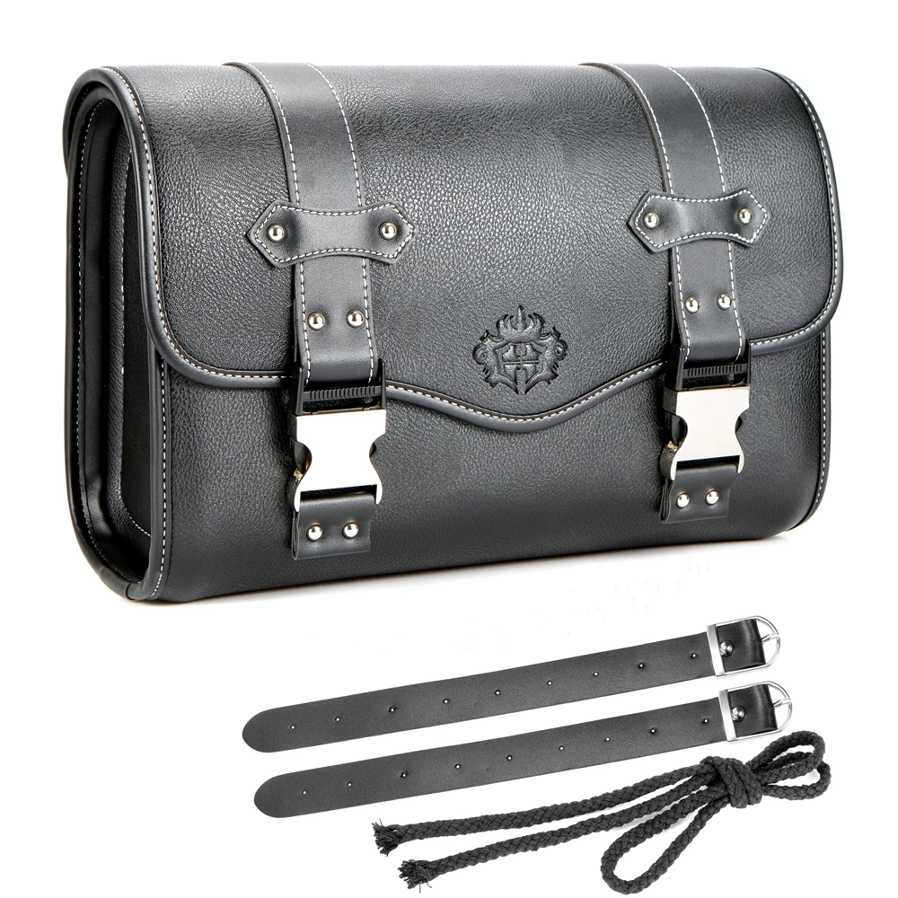 Sella Bici Borsa Da Sella Moto Bisaccia Laterale Universale In