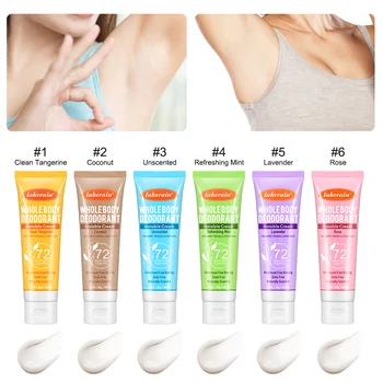 Body Deodorant Cream 72 Hours Cream Body Deodorant Fruit Scented Deodorant Long Lasting Fragrance Oder Control Aroma Perfume 1