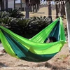 Double Portable Hammock for Camping Lightweight Nylon Parachute Hammock for Backpacking Travel Beach Backyard Patio Hiking 4
