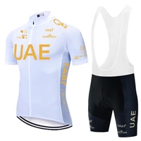 UAE Summer Cycling Jersey Set Man's Short Sleeve Cycling Clothing MTB Bike Uniform Maillot Ropa Ciclismo Summer Bicycle Wear 2