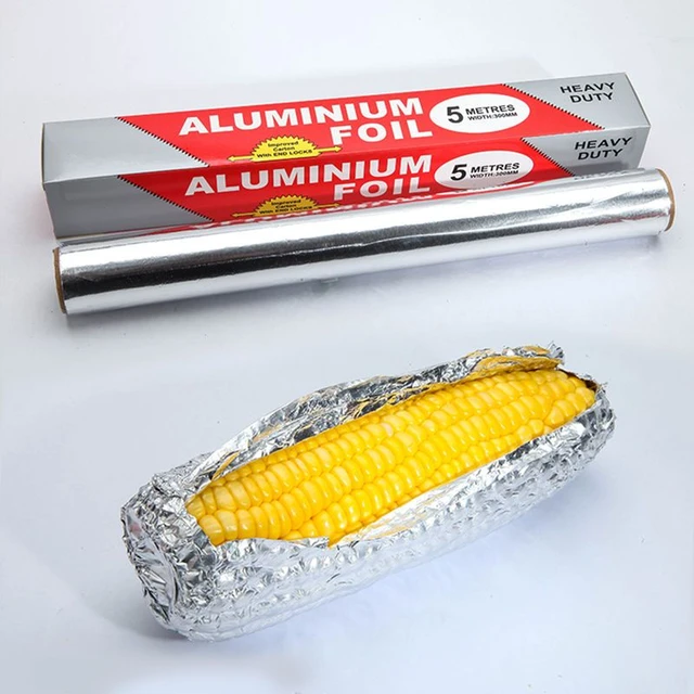 Baked Tin Paper Aluminum Foil Paper Oven Air Fryer Domestic Commercial  Barbecue Paper Barbecue Shop Snack Food Grade Oil Paper - AliExpress