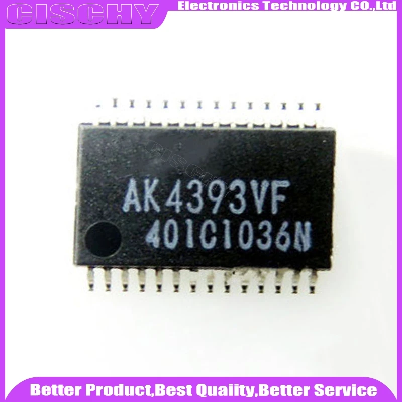 

5 шт./Лот AK4393 AK4393VF TSSOP-28 В наличии