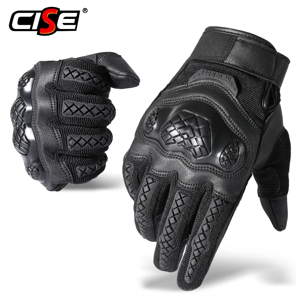 TouchScreenMotorcycleFullFingerGlovesMotocrossMotorbikeRiding