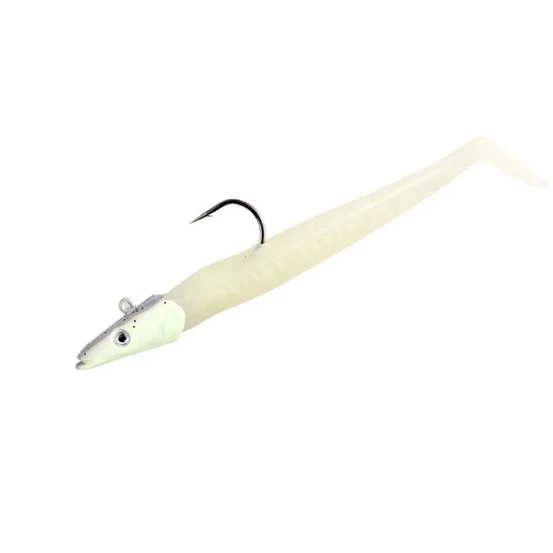 Leurre souple avec tête plombée 19g 22g 34g pour la pêche en mer et surfcasting