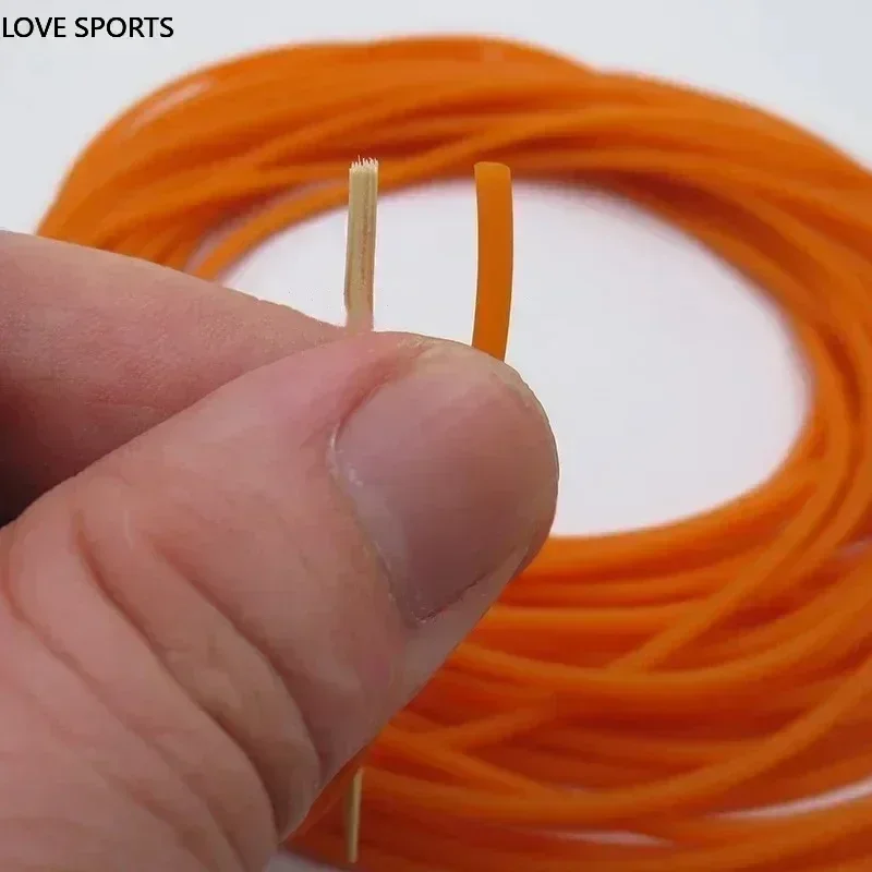 Fishing Rope 5/10 Meters Diameter 2.2mm Elastic Rubber Line Band Accessories fishing rope fishing line fishing rubber band