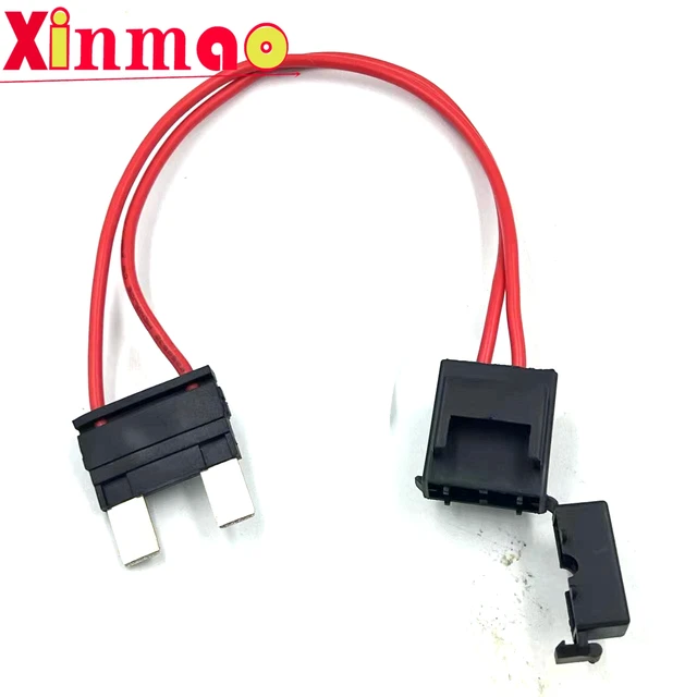 32V 25A 16AWG Automobil Sicherung Halter Verlängerung Draht Strom Collector  Harness Sicherung Adapter für Elektronische Gerät - AliExpress