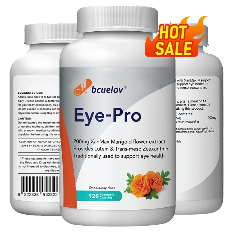 

Improve Eyesight Supplement Capsule Lutein Calendula-protect Eyesight Prevent Myopia Relieve Eye Pressure Fatigue Dryness