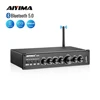 AIYIMA Upgrade A09 TPA3116 Power Amplifier HiFi Bluetooth 5.0 Subwoofer Amplifier 5.1 Surround Amplificador Home Audio Amp 50Wx6 1