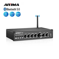 AIYIMA Upgrade A09 TPA3116 Power Amplifier HiFi Bluetooth 5.0 Subwoofer Amplifier 5.1 Surround Amplificador Home Audio Amp 50Wx6 1