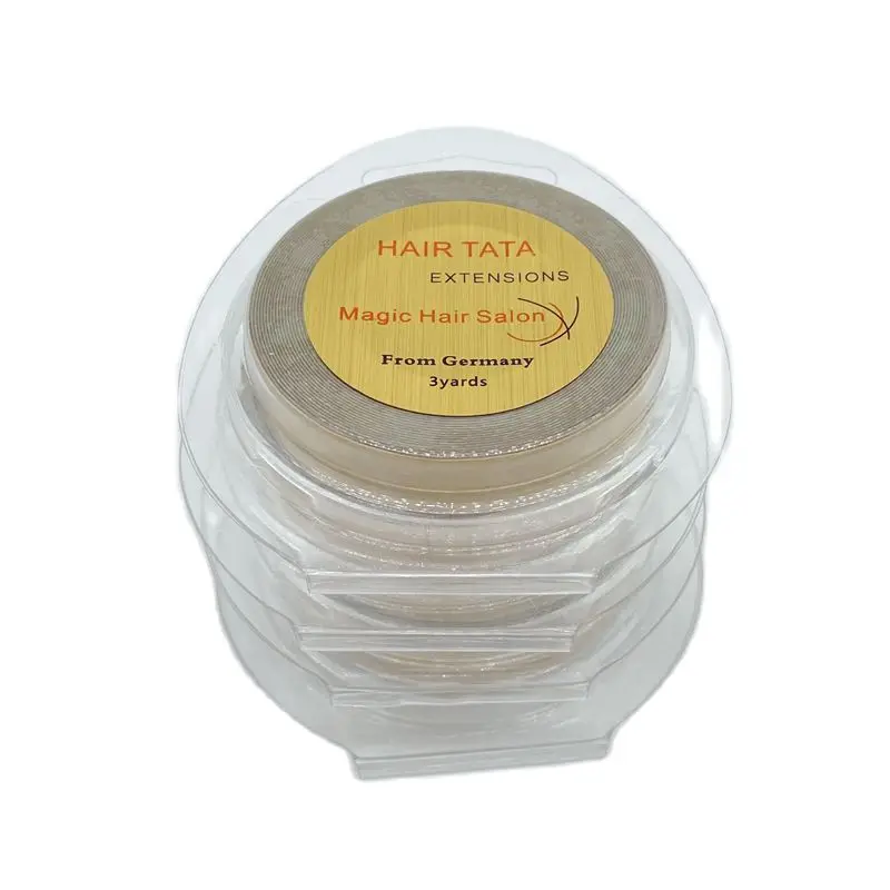 3 yards TATA hair extension tape Double side adhesive tape hair extension support tape for tape hair width 0.8cm/1.0cm 3