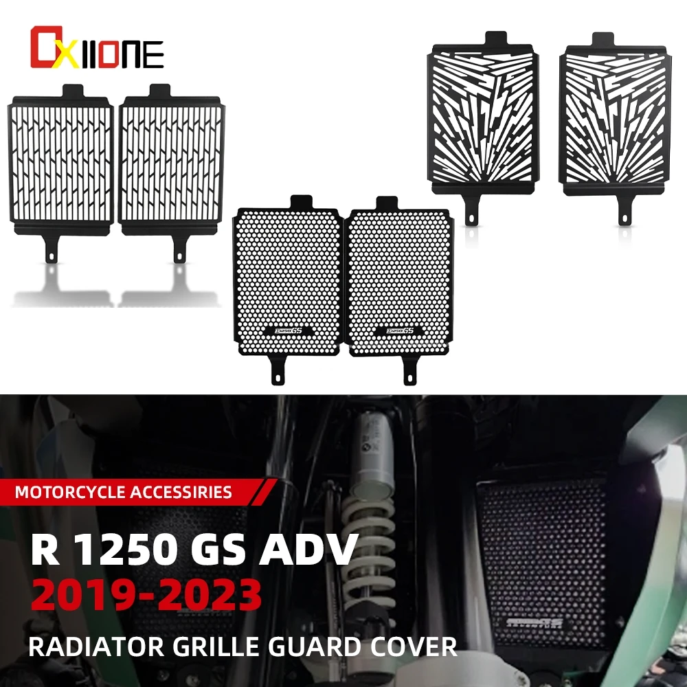 

R1250GS 2019 -2023 Motorcycle Radiator Grille Guard Cover Protector For BMW R 1250 GS R1200GS Adventure Exclusive TE Rallye 2020