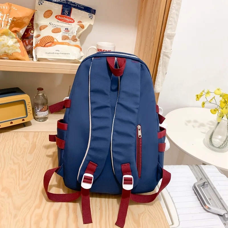 Student backpack, Japanese cute college style backpack, personalized graffiti, funny and versatile backpack, travel backpack tre