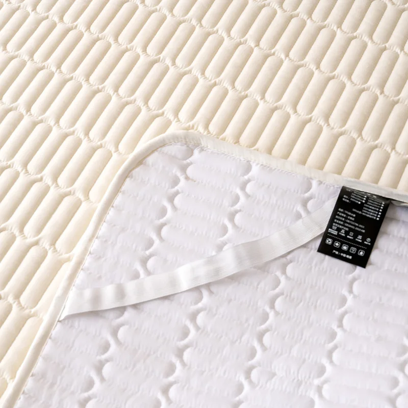 1pcs All Cotton Waterproof Bed Sheet Solid Color Mattress Protective Cover Antibacterial Pure Cotton Dustproof Bedroom Bed Sheet 6