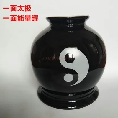 

Energy tank large ceramic cupping single thickened concave bottom fire therapy moisture absorption tank abdomen back health