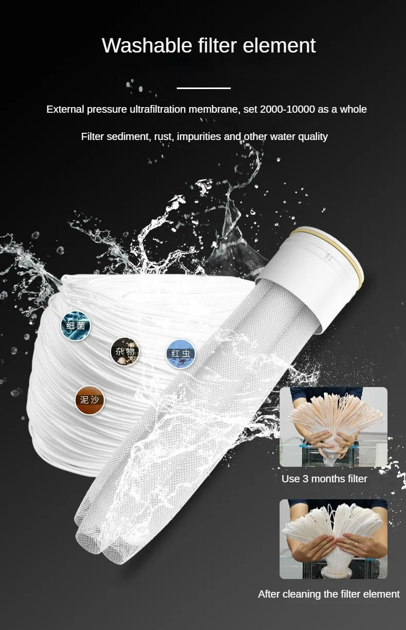 Description Picture 5 of itemWhole House Water Filter System,Stainless Steel Large Flow Water Filtration Reduces Sediment, Chlorine Taste and Odor, and Scale