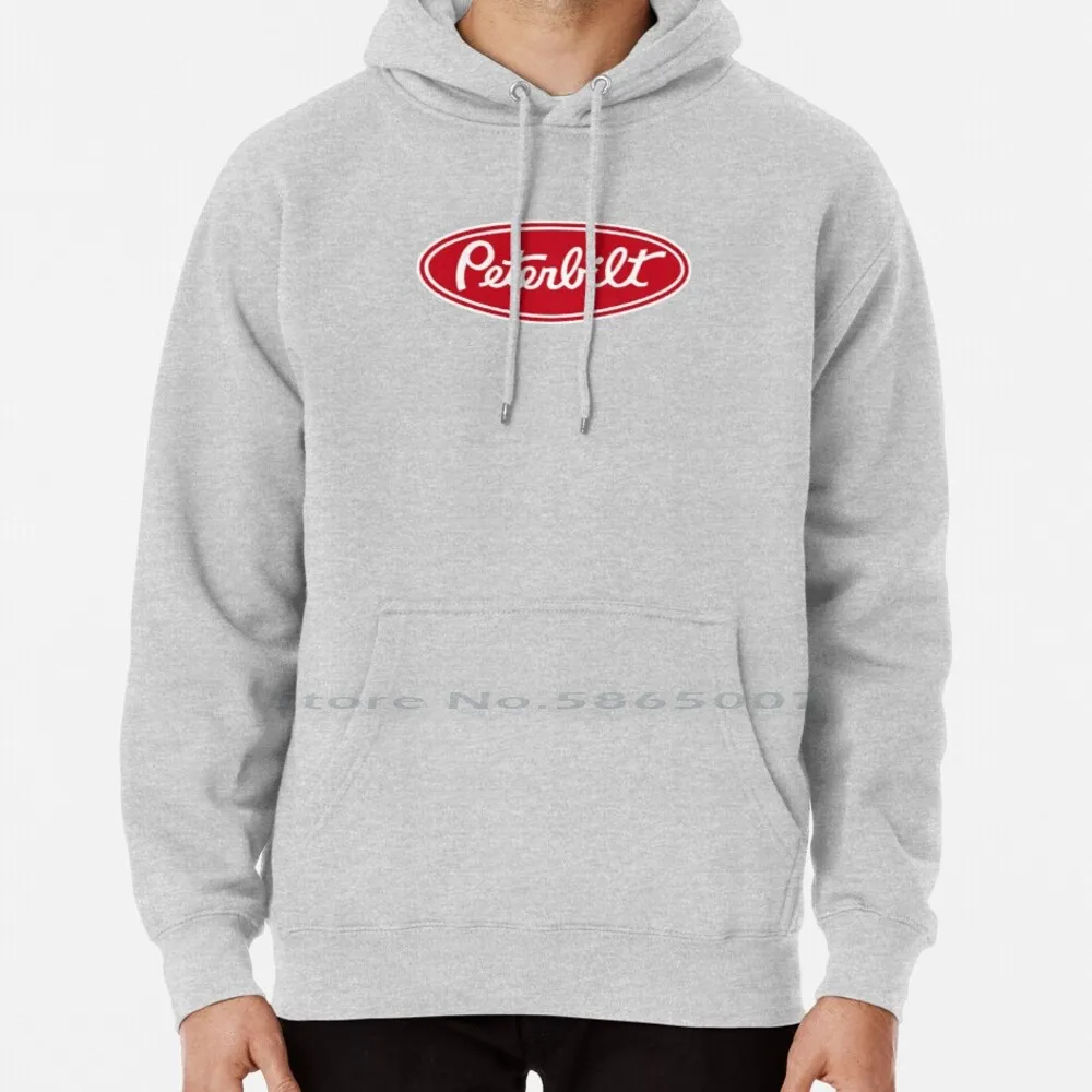 Peterbilt Trucks Sign Felpa Con Cappuccio Maglione 6Xl Cotton Trucks Trucker Usa Peterbilt Kenworth Women Teenage Big Size Pullover Maglione