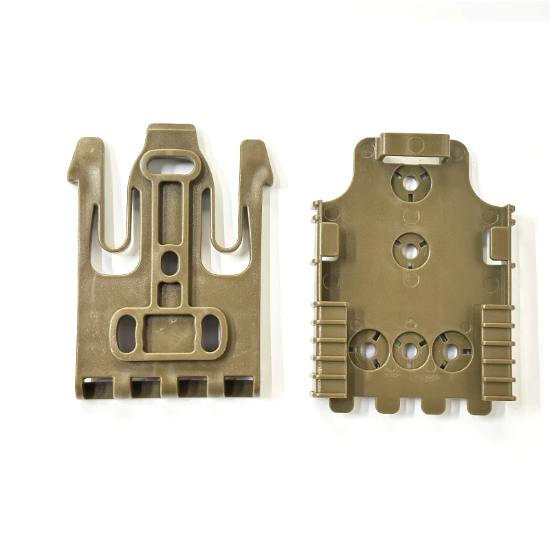 Pistol Holster Tactical Locking System QLS 19 22 Kit Pistol Holster Belt Adapter Gun Quick Receiver&Fork Hunting Shooting Training Airsoft Gear pistol holster