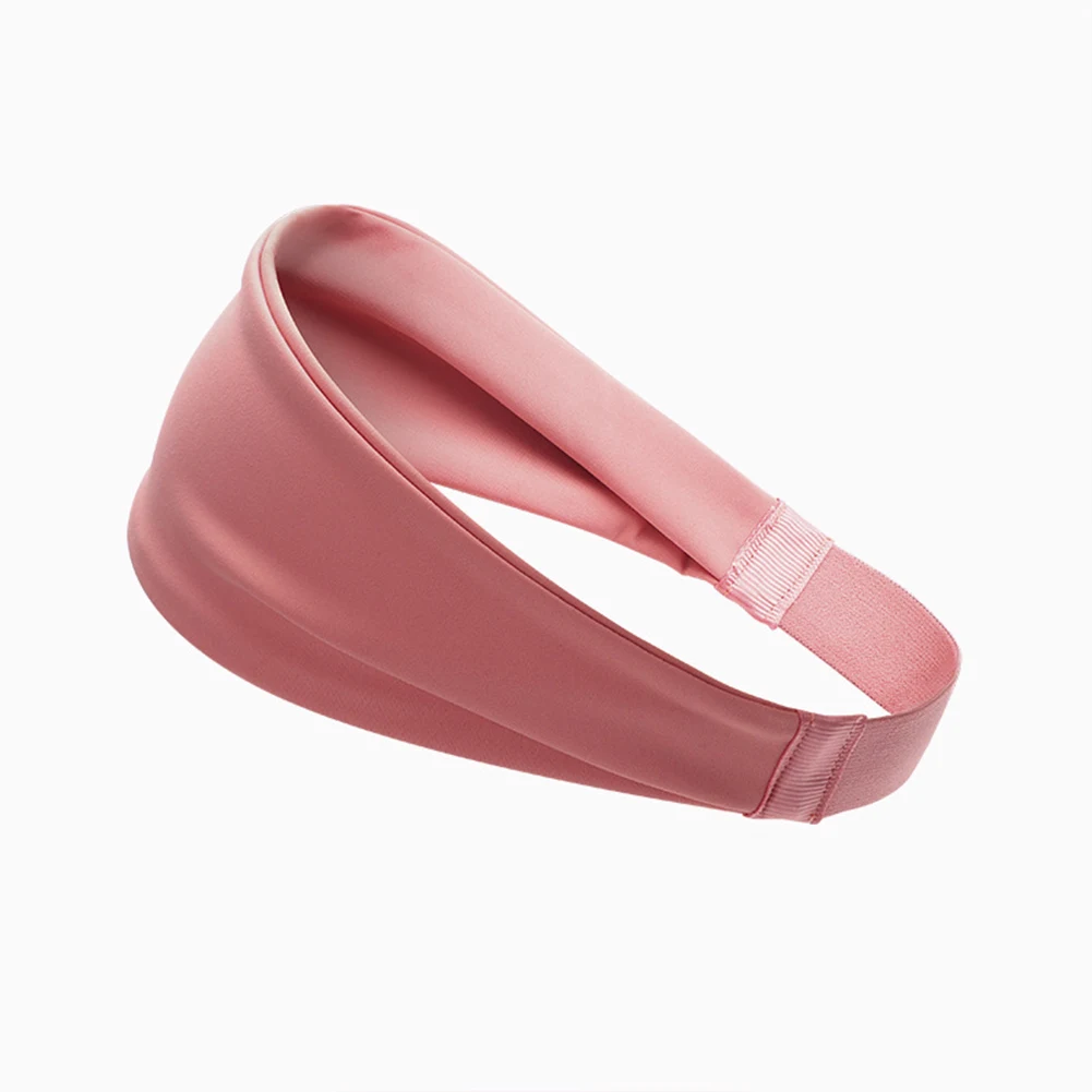 Sports Headband Elastic Hair Wrap Moisture Wicking Exercise Sweatband Breathable Workout Sweat Bands for Yoga Tennis Basketball