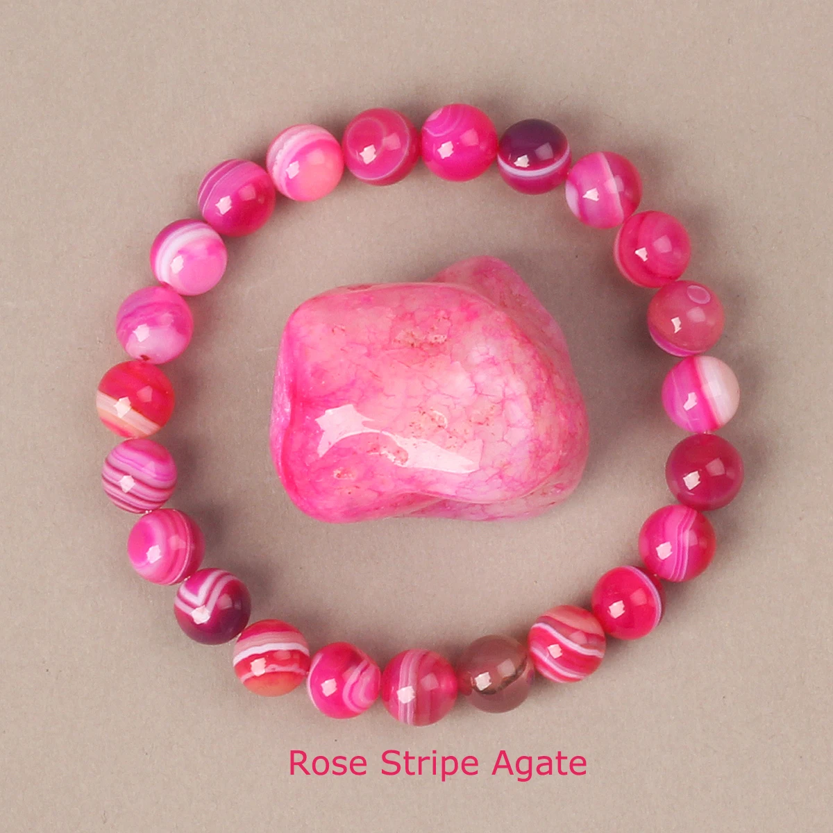 29 Rose Stripe Agate