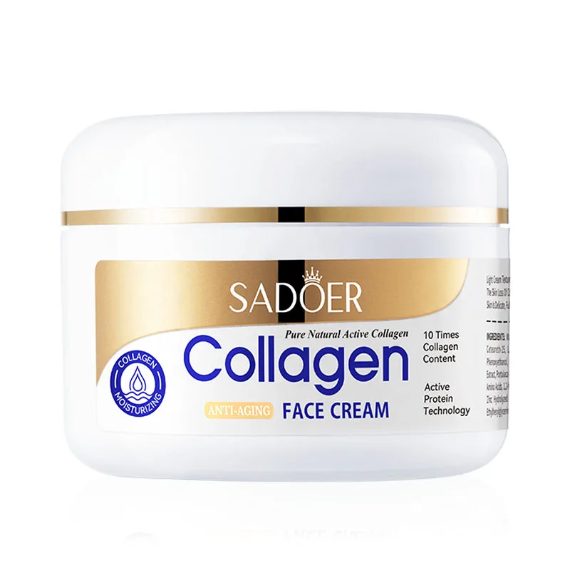 SADOER Collagen Firming Face Cream sknicare Moisturizing Hydrating Creams Faical Beauty Skin Care Products