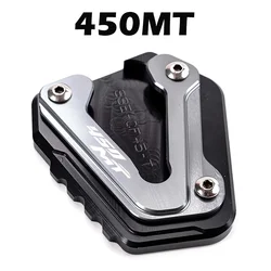 Motorcycle Accessories Kickstand Pad Side Stand Foot Extension (Grey - 450MT)