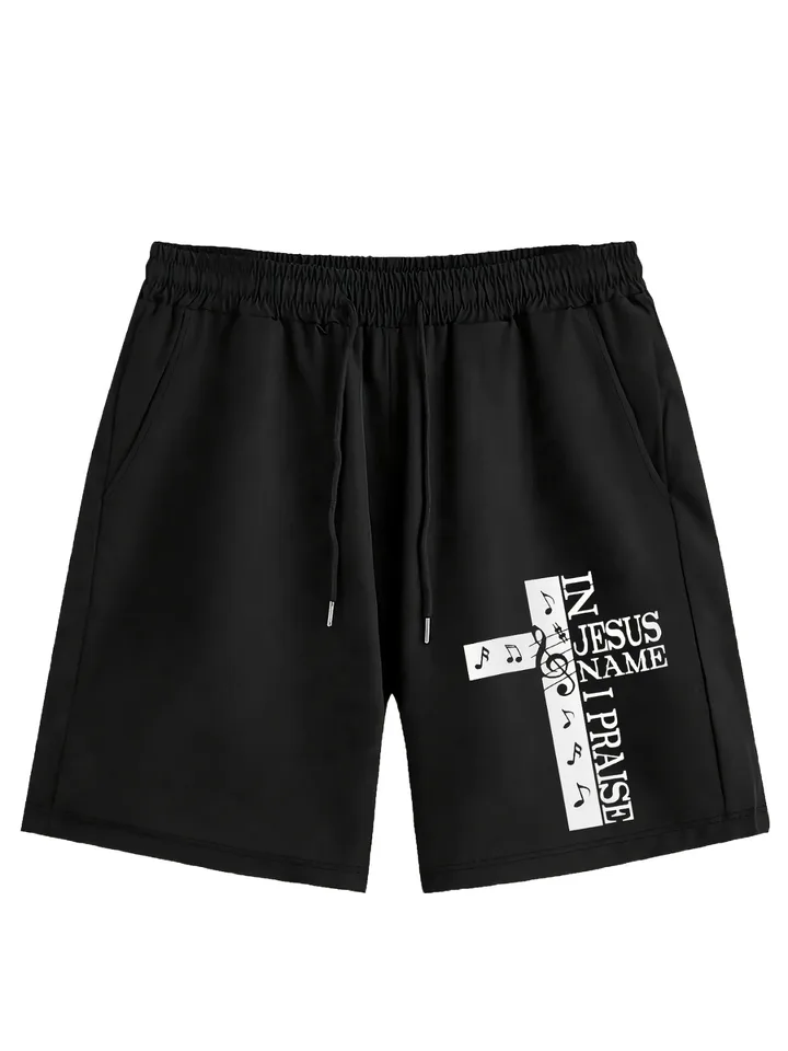 Mens High Street Fashion Basketball Fitness Shorts