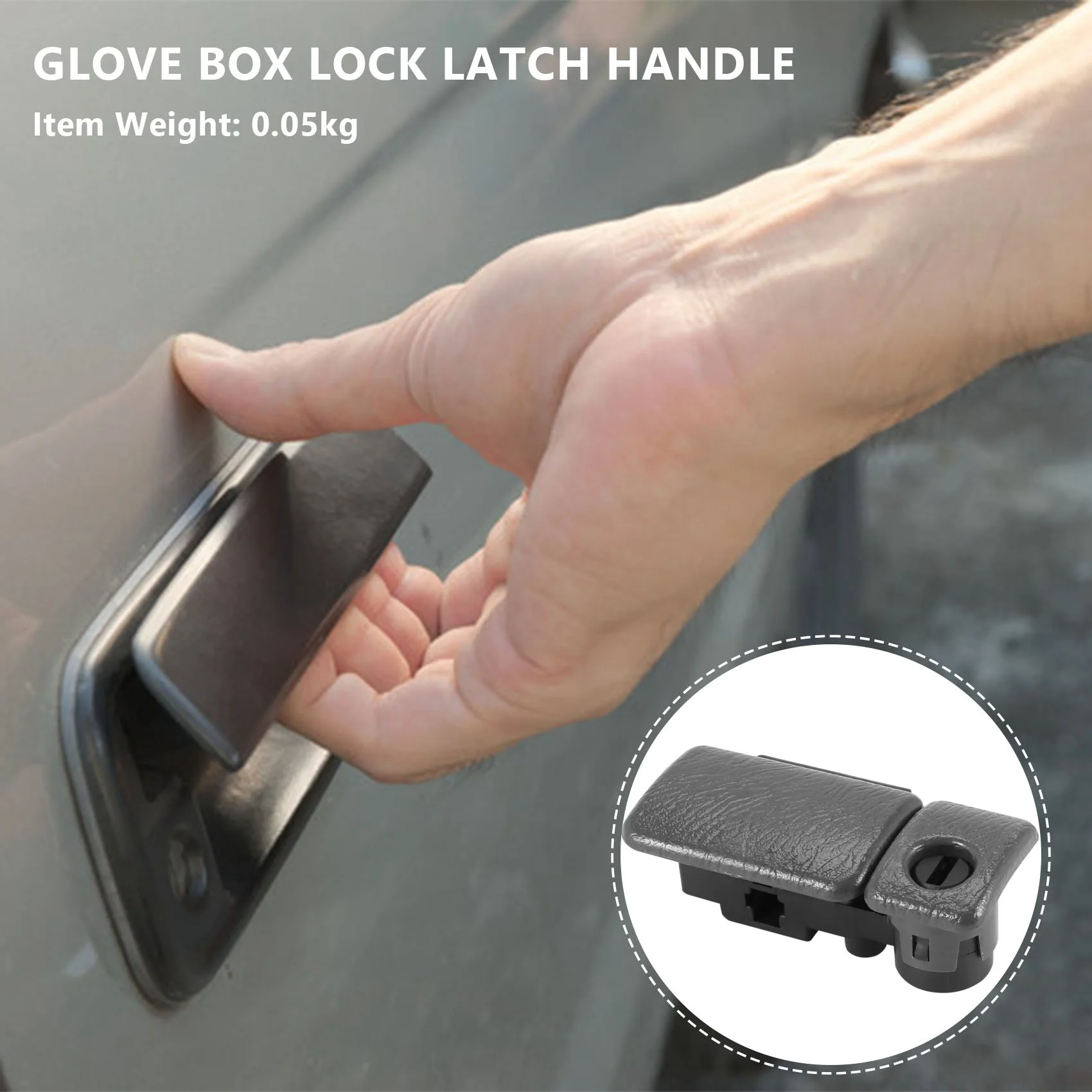 Car Glove Box Lock Latch Handle