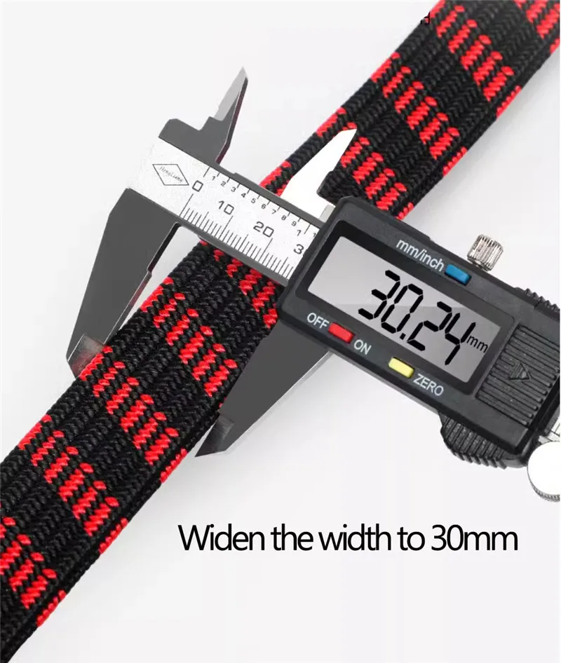 4 Corde Elastiche Con Ganci Regolabili 100cm - Cinghie Per Bagagli, Campeggio, Trasporto - Foto 13