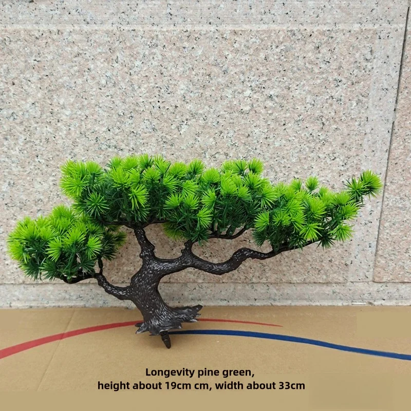 Simulation Gastgebende Kiefer Bonsai Desktop Decor Simulation Pflanze Kleine Topf Wohnzimmer Grüne Pflanze Dekoration Ornamente – Detail 20