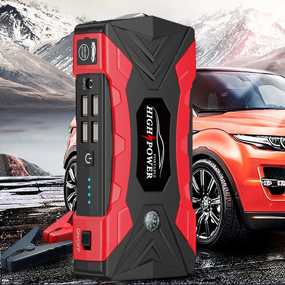 99800mAh 20000mAh Car Jump Starter 3000A Starting Device Portable Power Bank Battery Starter Launcher For Car Booster Articles 5