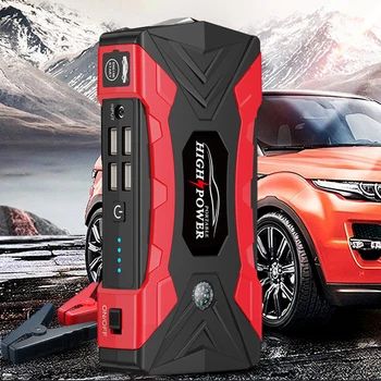 Avviatore di emergenza per auto 3000A 99800mAh 20000mAh Dispositivo di avviamento Batteria portatile Power Bank Lanciatore di avviamento per articoli booster per auto