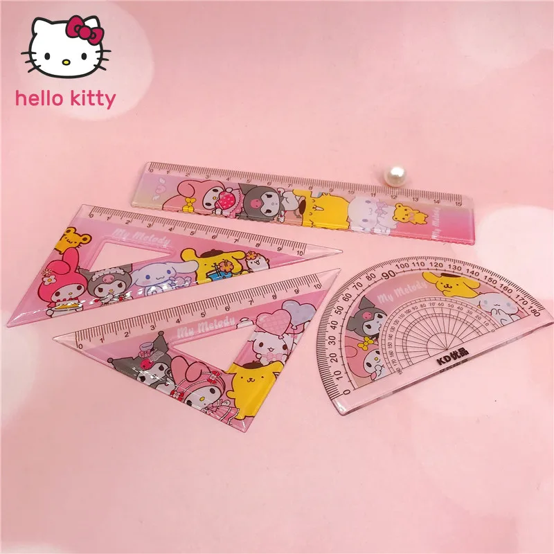Hello Kitty four cartoon student school supplies My melody sanrio Hello
