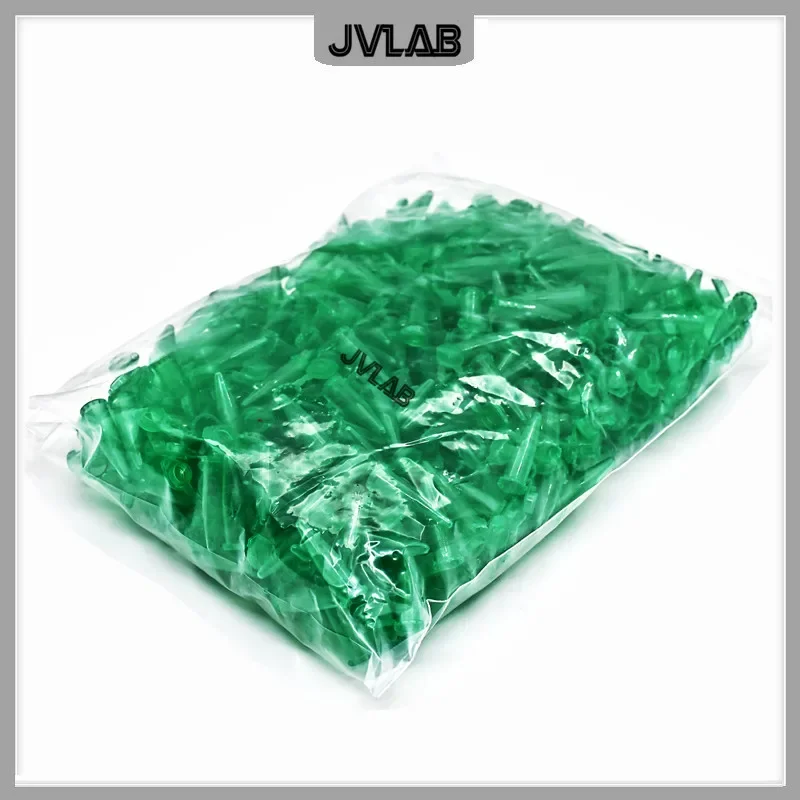 Centrifuge Tube Microtubes Centrifuge Tube 1.5ml Laboratory Centrifugal PCR Tube Bottom Tip Green Color Scale Locked Cover Pack of 500/PK
