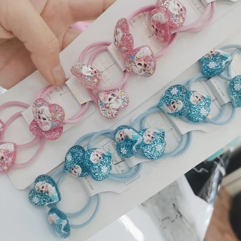 Anime-Figures-Frozen-Hair-Rope-Kids-Elsa-Princess-Hair-Accessories-Baby ...