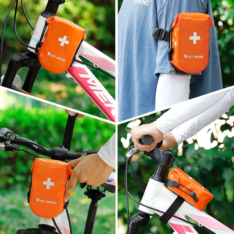 First Aid Kit Bicycle Bag Emergency Medical Supplies Outdoor Cycling  Camping Hiking Home Travel Waterproof Bike Front Saddle Bag - AliExpress
