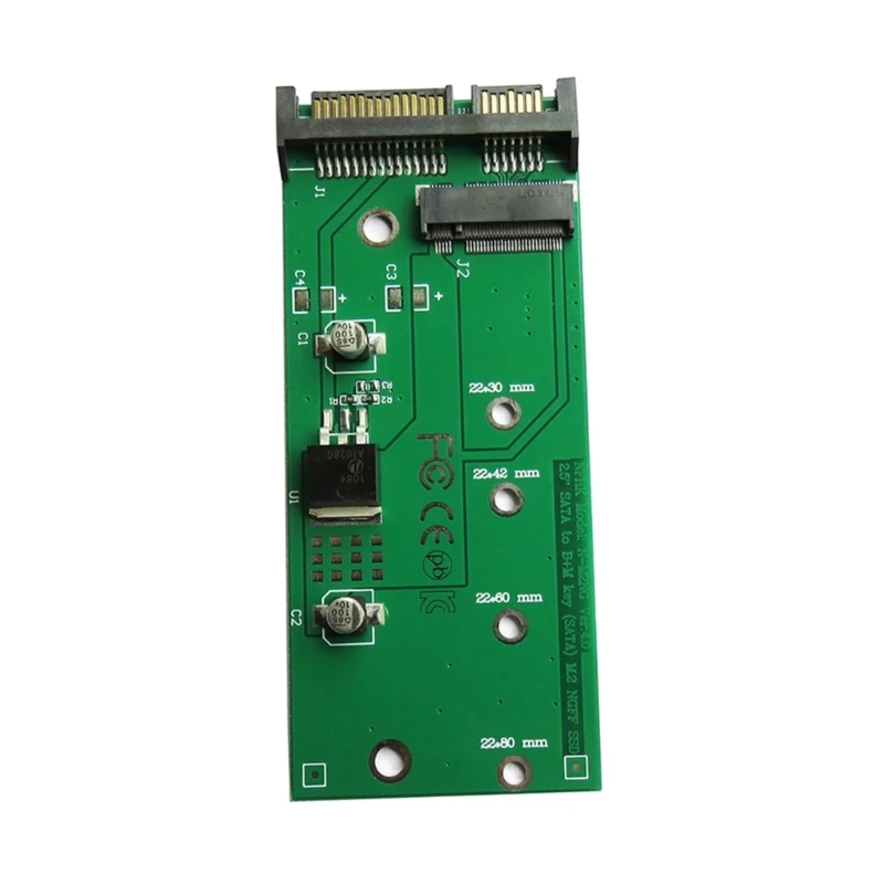 

M.2 NGFF or mSATA to Adapter 2-in-1 NGFF or mSATA Converter Reader Card Converter 2.5 inch Hard Support S