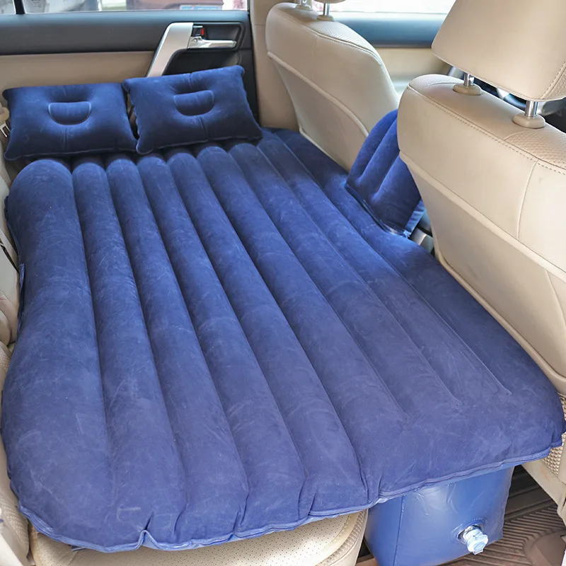 Car Back Seat Mattress Travel Mattress Universal Multifunctional Sofa Inflatable Bed Pillow Outdoor Camping Mat