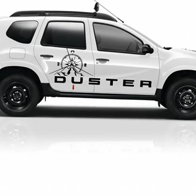 Car Stickers For dacia duster Door Side Decor Vinyl Decal Off Road Styling  Decals Compass Mountain Graphics Sticker - AliExpress