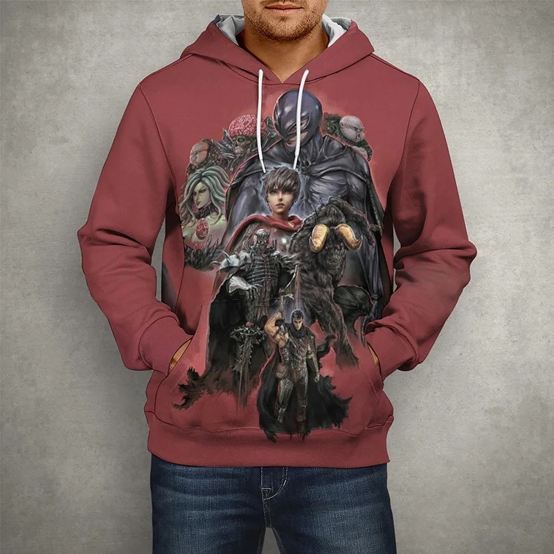 

Anime Hoodies Berserk Guts On Behance 3D Print Men Women Spring Fashion Long Sleeve Cool Boy Girl Kids Cartoon Casual Tops