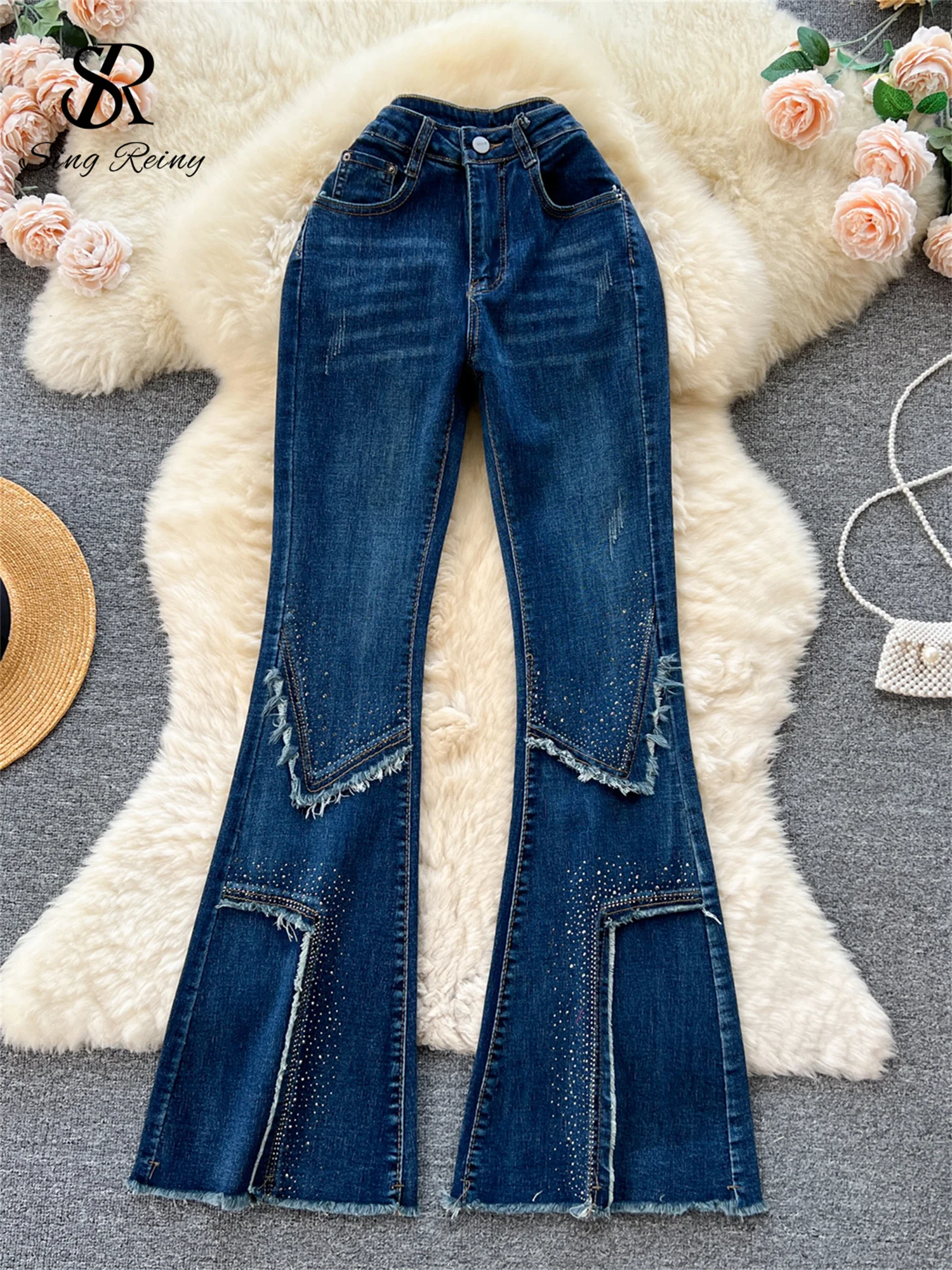 Flare Clothes Tassel Kids Jeans Baby Denim Trousers Girls Pants Toddler  Pants Children Girls Pants leather leggings winter Formal Pants for Juniors