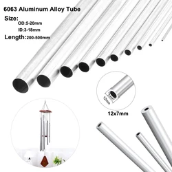 Precision 6063 Aluminum Alloy Tube - Various Sizes Available - OD 20 x ID 18mm