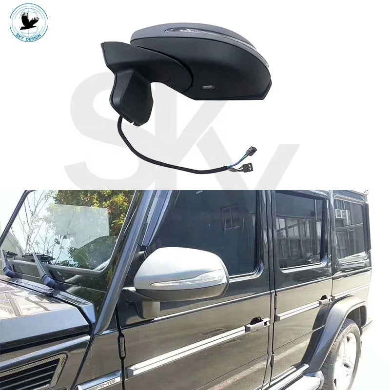 

Детали для автомобилей Аксессуары W464 зеркало заднего вида для mercedes G класса w463 G350 G500 зеркало заднего вида в сборе