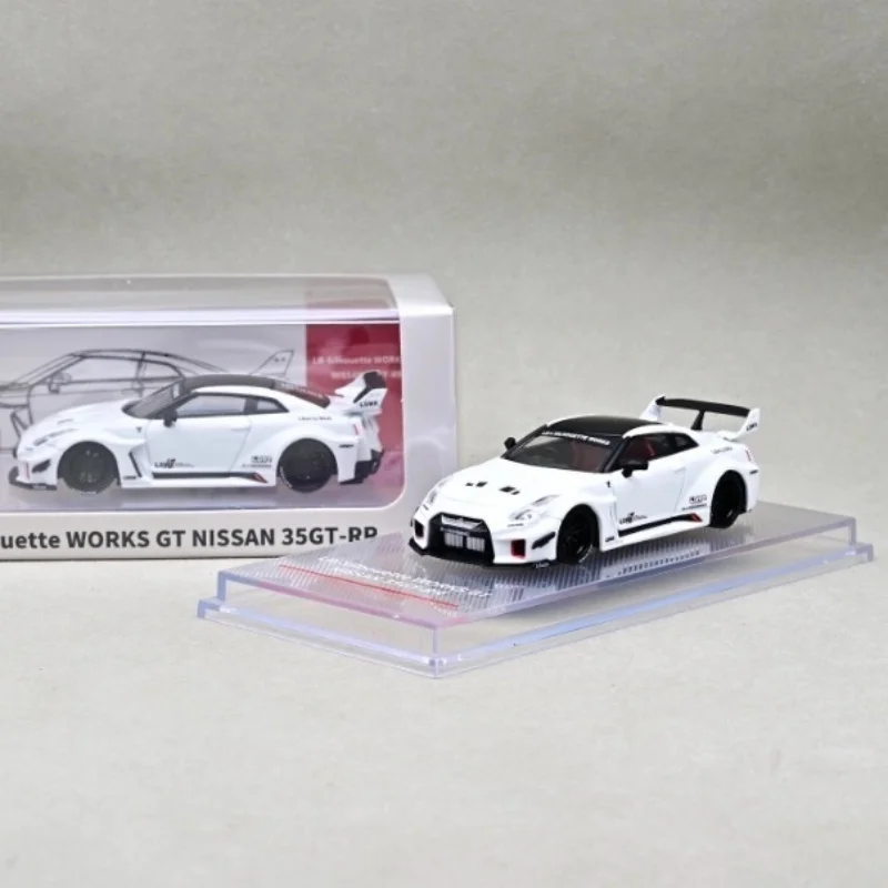 CM Model 1:64 Skyline GTR R35 LBWK wide-body modified alloy model-Image error fixed 6